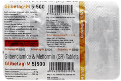 Glibetag M 5/500 Tablet 10