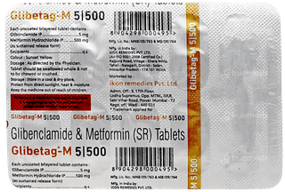 Glibetag M 5/500 Tablet 10