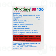 Nitrotime Sr 100 Tablet 15
