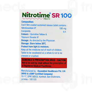 Nitrotime Sr 100 Tablet 15