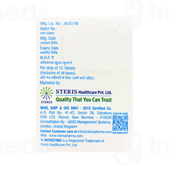 Nitrotime Sr 100 Tablet 15