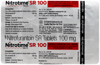 Nitrotime Sr 100 Tablet 15