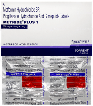 Metride Plus 1 Tablet Sr 10