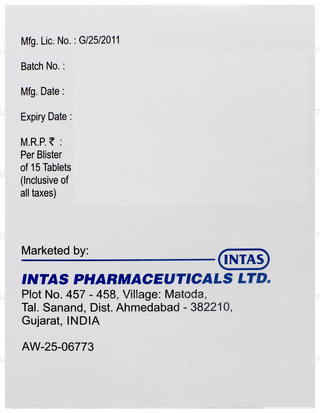 Daparyl Vm 500 Tablet 15