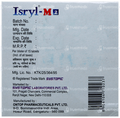 Isryl M2 Tablet Sr 15
