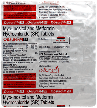 Oosure M Sr Tablet 15