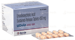 Udvia 450 Sr Tablet 10