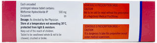 Metform Sr 500 Tablet 10