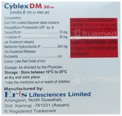Cyblex Dm 30 Xr Tablet 15