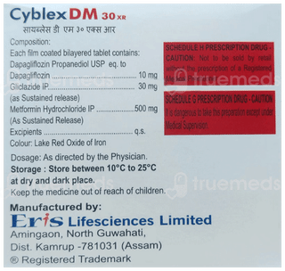 Cyblex Dm 30 Xr Tablet 15