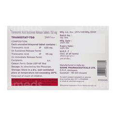 Tranostat 750 Tablet 10