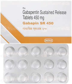 Gabapin Sr 450 Tablet 15 Gabapin Sr 450 Tablet 15
