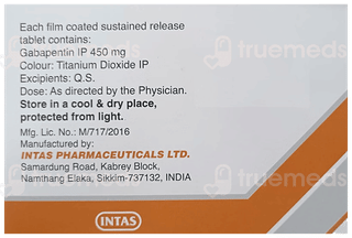Gabapin Sr 450 Tablet 15