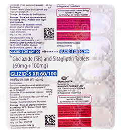 Glizid S Xr 60/100 Tablet 15