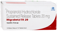 Migrabeta Tr 20 Tablet 10 Migrabeta Tr 20 Tablet 10