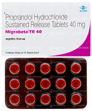 Migrabeta Tr 40 Tablet 15