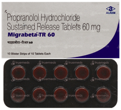 Migrabeta Tr 60 Tablet 10 Migrabeta Tr 60 Tablet 10