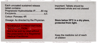 Migrabeta Tr 80 Tablet 10