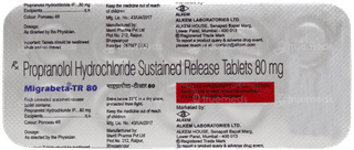 Migrabeta Tr 80 Tablet 10