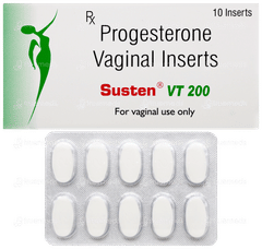 Susten Vt 200 Vaginal Tablet 10