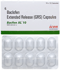 Bacfen Xl 10 Capsule 10