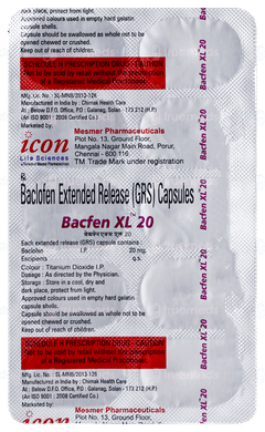 Bacfen Xl 20 Capsule  10