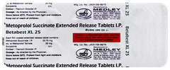 Betabest Xl 25 Tablet 10 Betabest Xl 25 Tablet 10