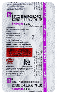 Biozocin 2.5 Xl Tablet 15