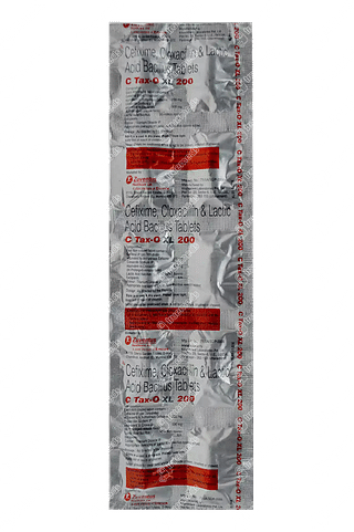 C Tax O Xl 200/500 Mg/90 M Tablet Xl 10