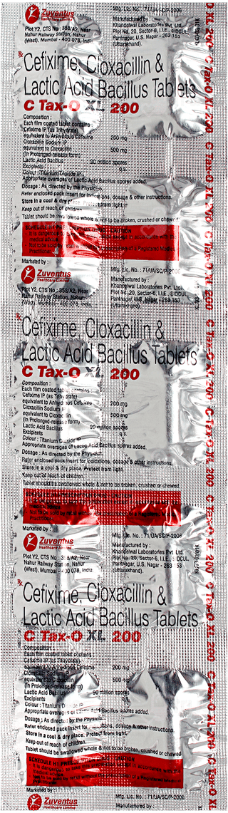 C Tax O Xl 200 Tablet 10