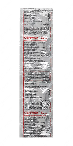Cefiwok Tablet Xl 10 Cefiwok Tablet Xl 10