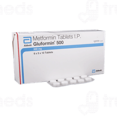 Gluformin 500 Tablet 10 Gluformin 500 Tablet 10