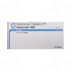 Gluformin 500 Tablet 10 Gluformin 500 Tablet 10