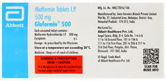 Gluformin 500 Tablet 10