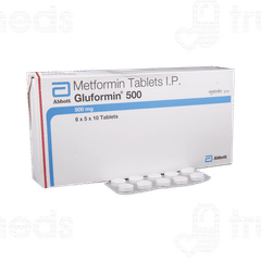 Gluformin 500 Tablet 10 Gluformin 500 Tablet 10