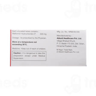 Gluformin 500 Tablet 10