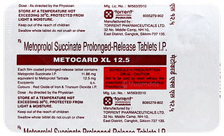 Metocard Xl 12.5 Tablet 10