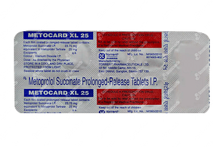 Metocard Xl 25 MG Tablet 10