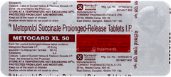 Metocard Xl 50 Tablet 10 Metocard Xl 50 Tablet 10