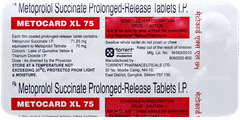 Metocard Xl 75 Tablet 10 Metocard Xl 75 Tablet 10