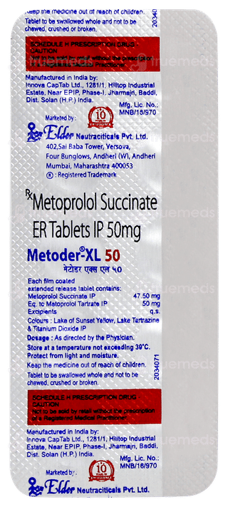 Metoder Xl 50 Tablet 10