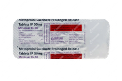 Metozaar Xl 50 Tablet 10 Metozaar Xl 50 Tablet 10