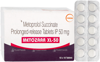 Metozaar Xl 50 Tablet 10