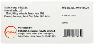 Metozaar Xl 50 Tablet 10