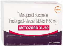 Metozaar Xl 50 Tablet 10 Metozaar Xl 50 Tablet 10