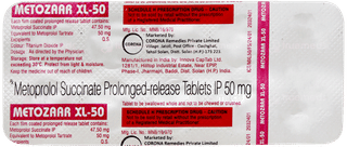 Metozaar Xl 50 Tablet 10