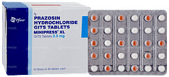 Minipress Xl 2.5mg Tablet 30