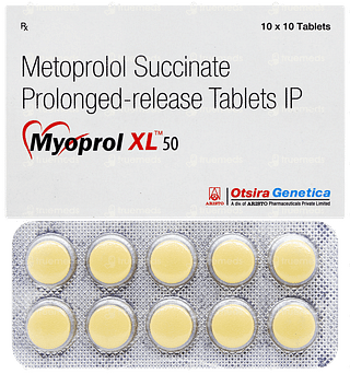 Myoprol Xl 50 Tablet 10