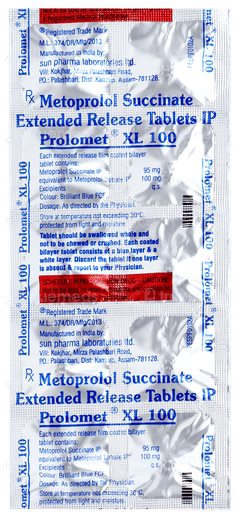 Prolomet Xl 100 Tablet 10