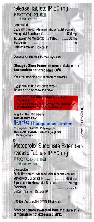 Protol Xl 50 Tablet 10